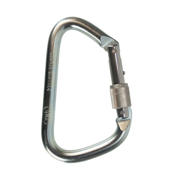 Smc Steel Locking Carabiner Extra Large NFPA20003 Zoro